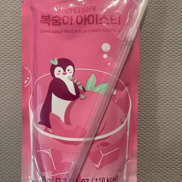 Cantabile Peach Flavored Iced Tea (Korea)