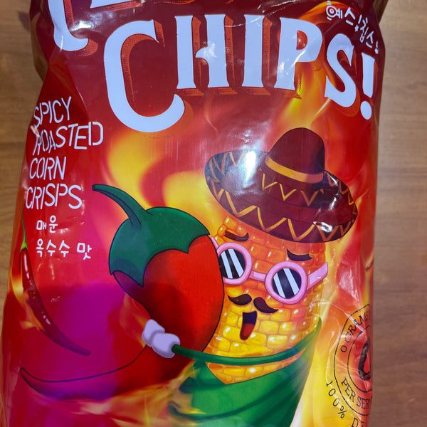 Ohsung Yes! Chips – Spicy Roasted Corn Crisps