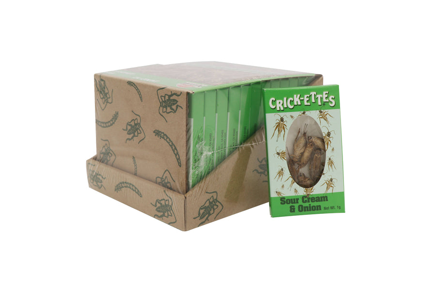 Crick-ettes, Real Cricket Snack, Sour Cream & Onion &mdash; second view