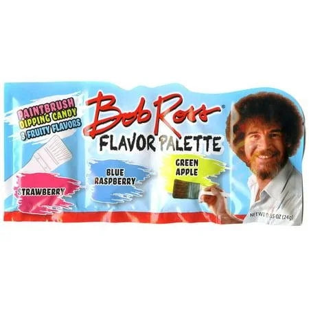Bob Ross Flavor Palette Candy — front of pack at Exotic Snaxx Chicago