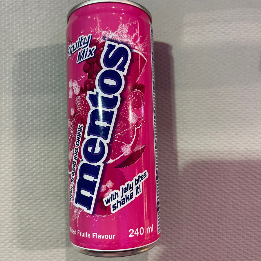 Mentos Soda Kick Fruity Mix ( Korea ) — front of pack at Exotic Snaxx Chicago