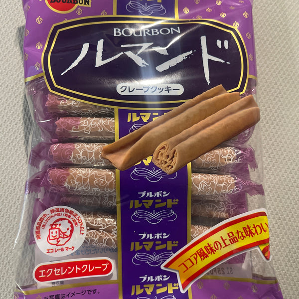 Bourbon Lumonde Japanese Crepe Biscuits