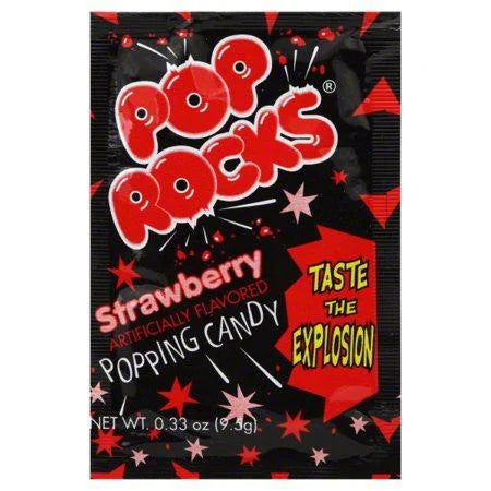 Pop Rocks Pop Rocks Popping Candy oz — front of pack at Exotic Snaxx Chicago