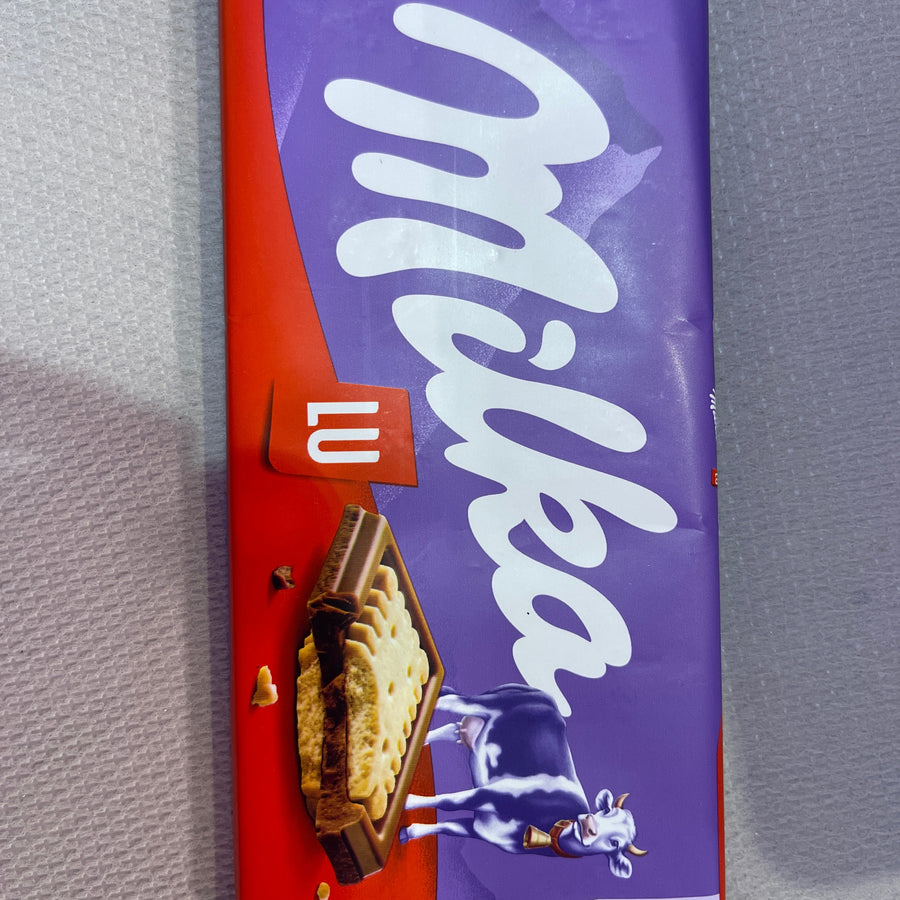 Milka Biscuits — front of pack at Exotic Snaxx Chicago