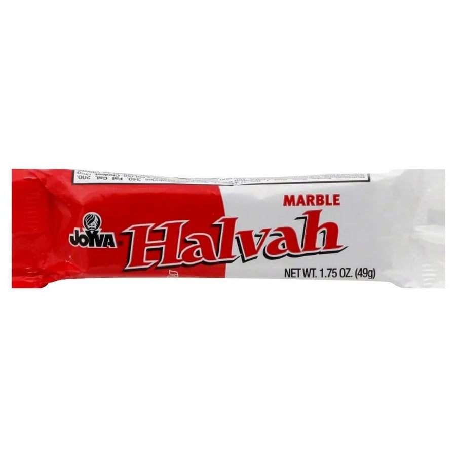 Halvah Marble Joyva — front of pack at Exotic Snaxx Chicago