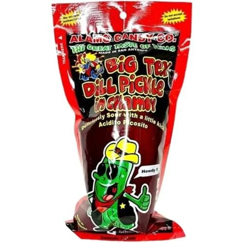 Alamo Big Tex Dill Pickle in Chamoy