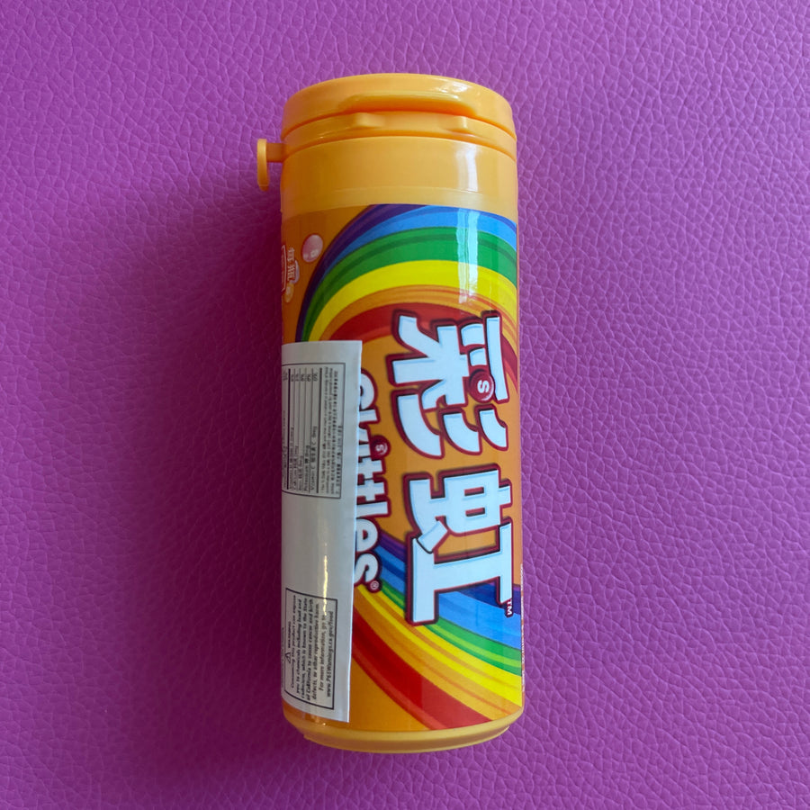 Skittles Candy – Fruit Tea Flavor (China) — front of pack at Exotic Snaxx Chicago