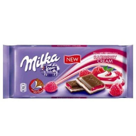 Milka Raspberry 100g ( Poland)