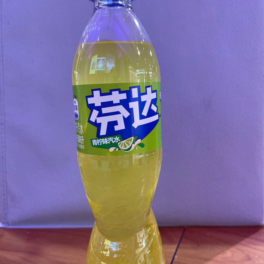Fanta Lime — front of pack at Exotic Snaxx Chicago
