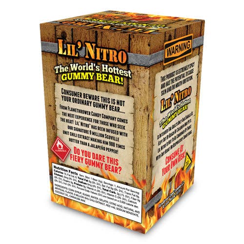 Lil' Nitro World's Hottest Gummy Bear Flamethrower Candy &mdash; second view