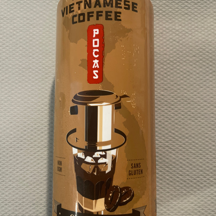 Pocas Vietnamese Coffee – Cà Phê Sữa Đá (Vietnam) — front of pack at Exotic Snaxx Chicago