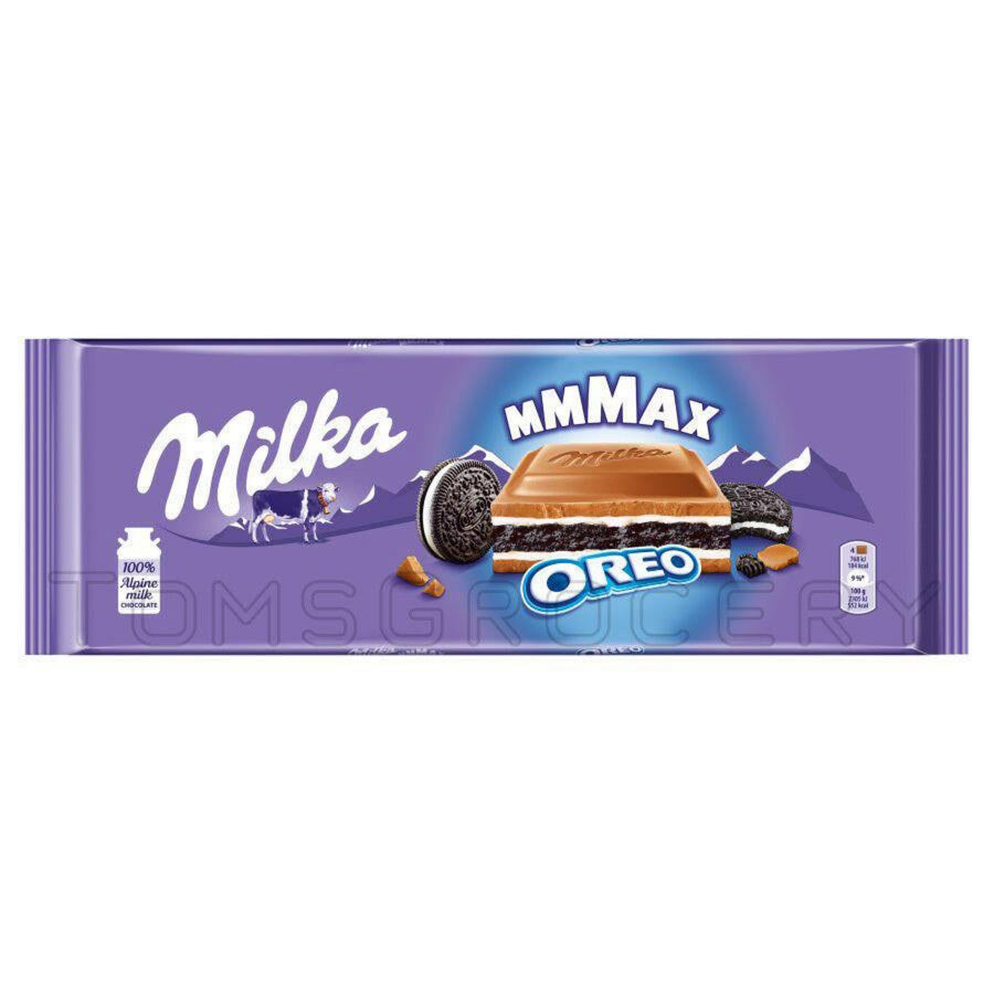 Milka Max Oreo(Germany) — front of pack at Exotic Snaxx Chicago