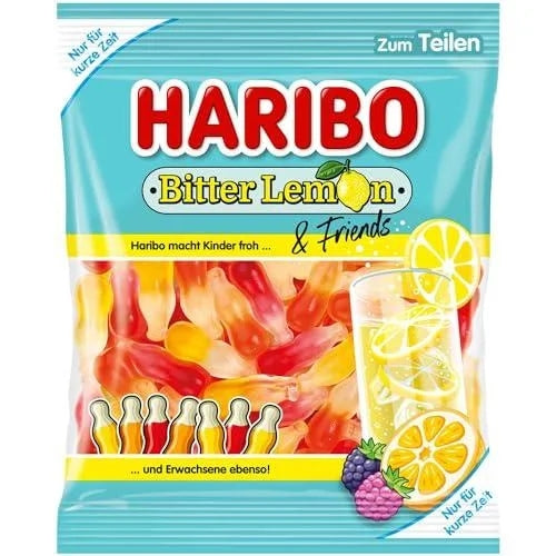 Haribo Bitter Lemon 160g Germany — front of pack at Exotic Snaxx Chicago