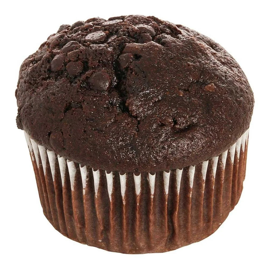 Otis Spunkmeyer Delicious Essentials Chocolate Chocolate Chip Muffin — front of pack at Exotic Snaxx Chicago