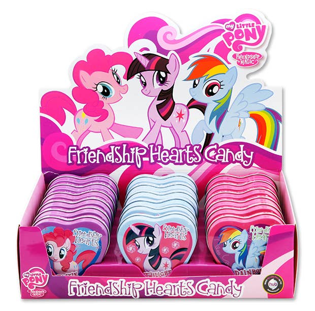 My Little Pony Friendship Hearts, 1.0oz — front of pack at Exotic Snaxx Chicago