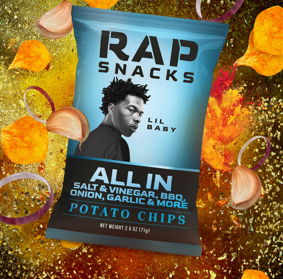Rap Snacks Lil Baby All In Potato Chips (2.5oz) &mdash; second view