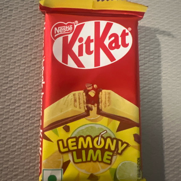 Kit kat lemon lime