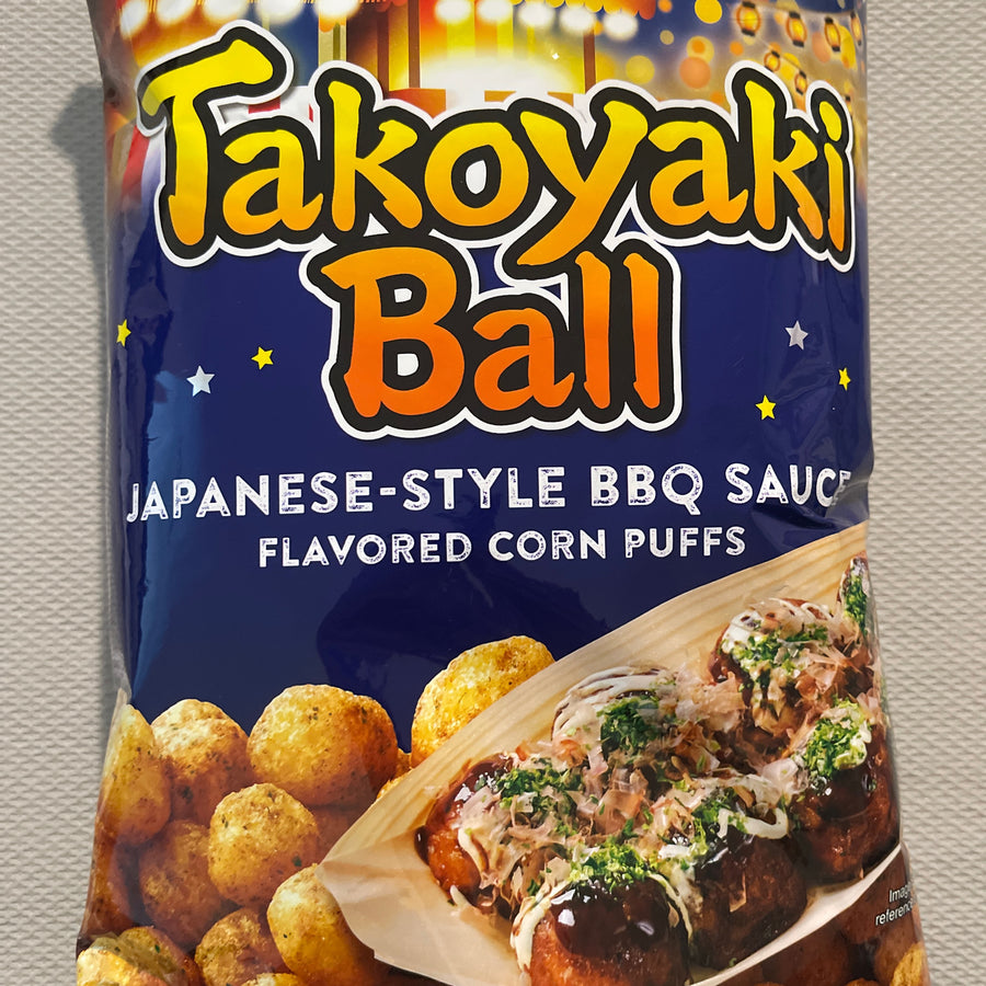 Takoyaki Ball – Japanese-Style BBQ Sauce (Thailand) — front of pack at Exotic Snaxx Chicago