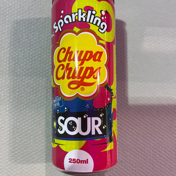 Chips Chups Sparkling Sour Strawberry ( Korea )