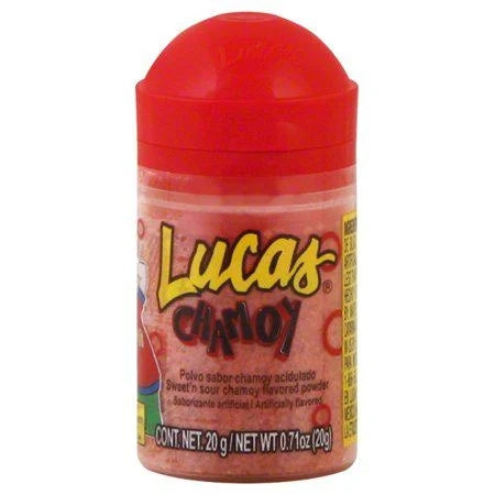 Lucas Lucas Powder oz — front of pack at Exotic Snaxx Chicago