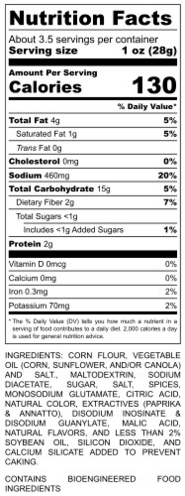 Yikes Sound the Alarm Rolled Corn Tortillas (4 oz) Gluten Free &mdash; second view