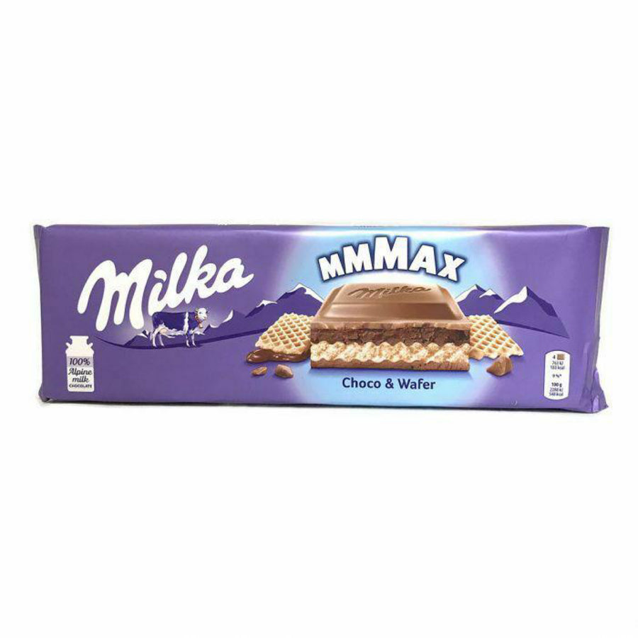 Milka Wafer Choco Wafer MMMAX Nussini — front of pack at Exotic Snaxx Chicago