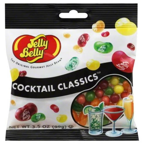 Jelly Belly Cocktail Classics Original Gourmet Jelly Beans — front of pack at Exotic Snaxx Chicago