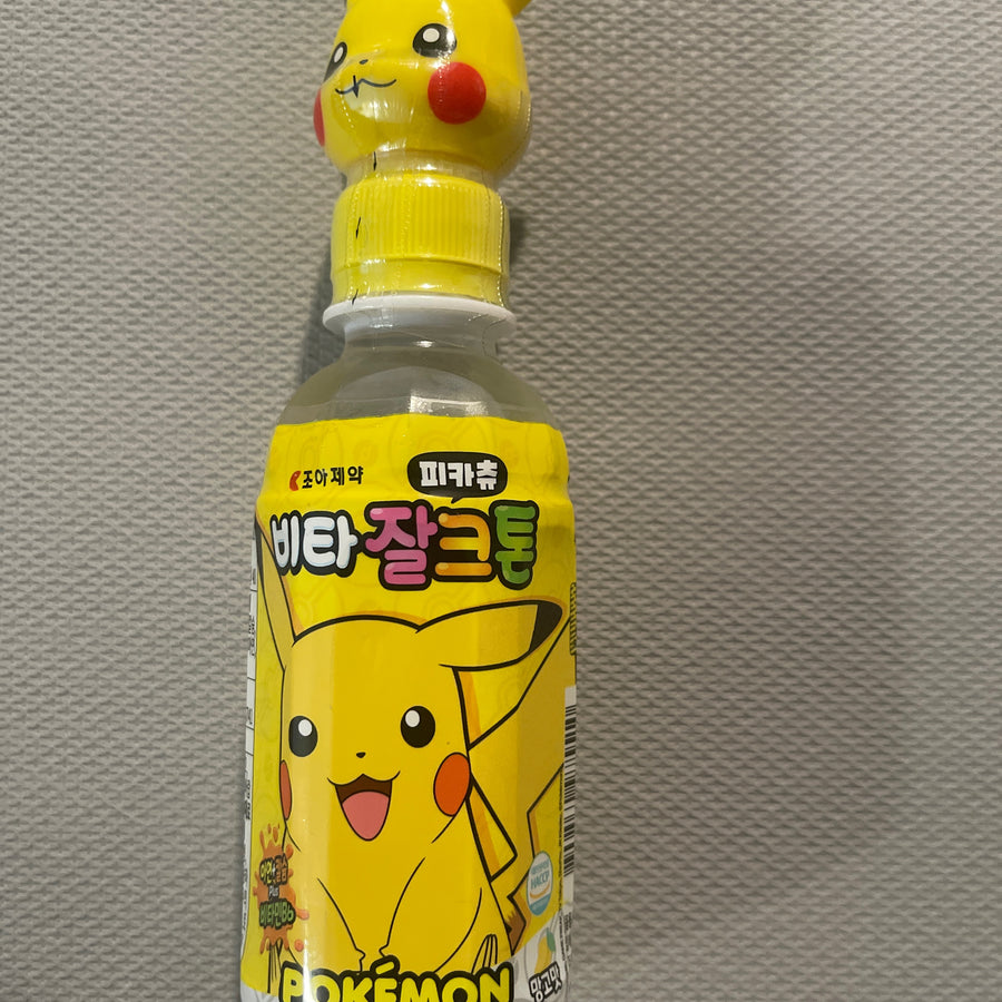 Pokémon Pikachu Mango Drink (Korea) — front of pack at Exotic Snaxx Chicago