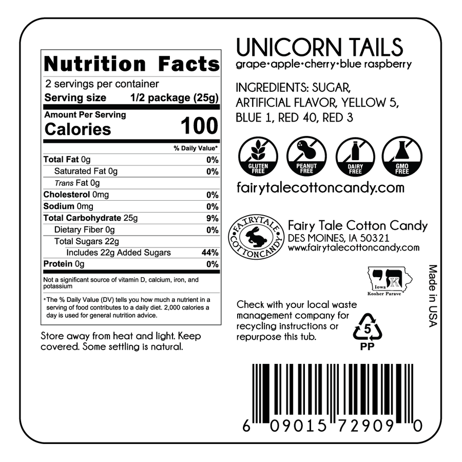 Unicorn Tales Cotton Candy &mdash; second view