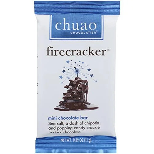Chuao Chocolatier firecracker popping candy bar