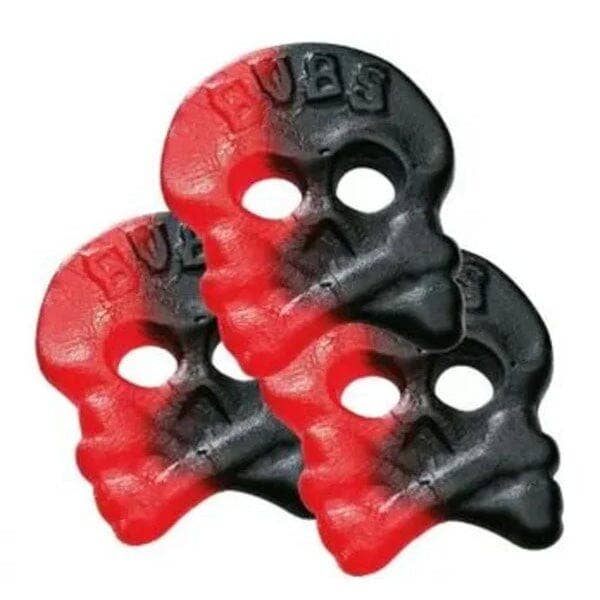 BUBS Godis: Raspberry Liquorice Skull Candy (90g) &mdash; second view