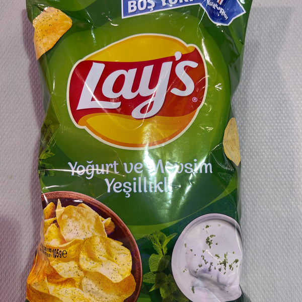 Lay’s – Yogurt & Herbs Flavored Potato Chip(Turkey)