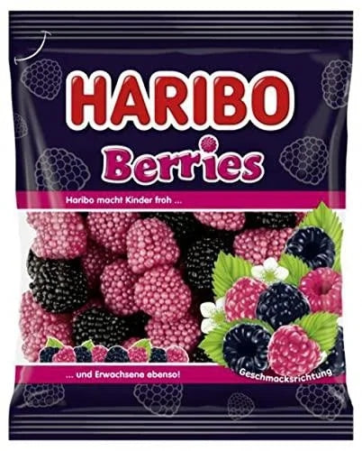 Haribo Berries, Gummy Bears, Fruit Gum, Germany