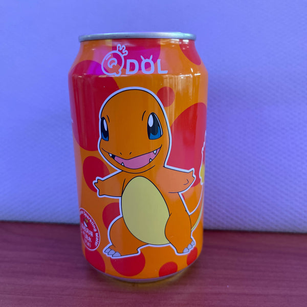 Qdol Pokémon Charmander Sparkling Water (China, 330 ml)