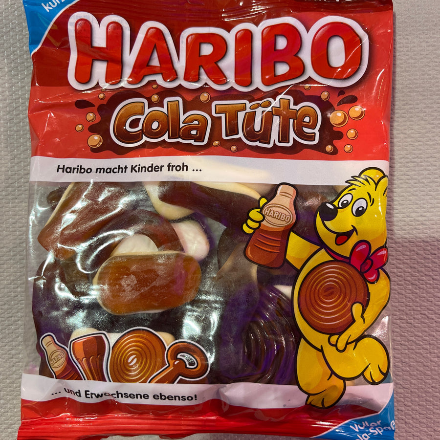 Haribo Cola Tüte ( Germany ) — front of pack at Exotic Snaxx Chicago