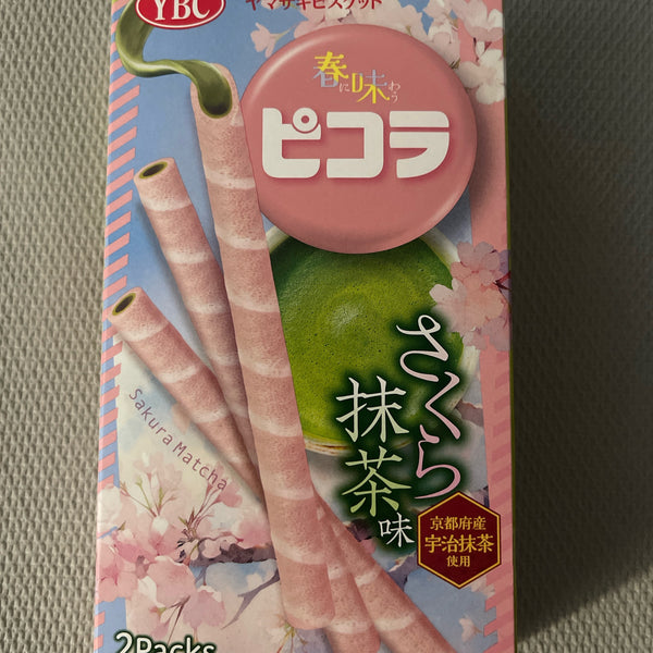 YBC Picola Sakura Matcha (Japan)