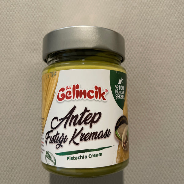 Gelincik Pistachio Cream (Turkey) A rich and smooth pistachio spread