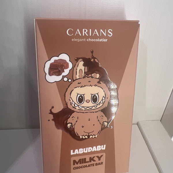 Carians Labudabu Milky Chocolate Bar, Belgian Taste Elegant Chocolatier, Great for Gift Giving, Anniversary, Thanksgiving, Christmas, 2.65 oz