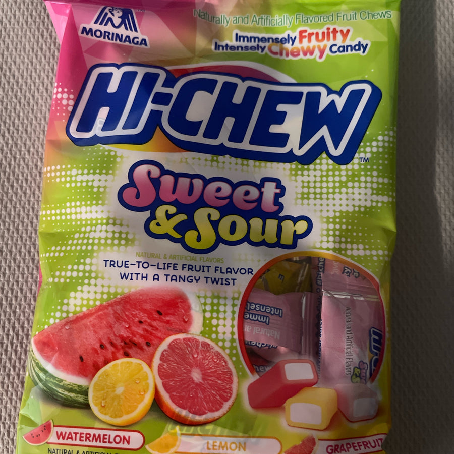 Hi-Chew Sweet & Sour Mix (Japan/USA) — front of pack at Exotic Snaxx Chicago
