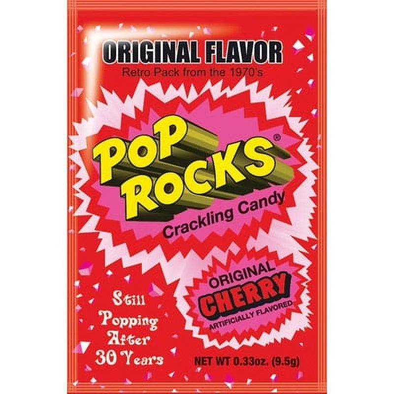 Pop Rocks Pop Rocks Crackling Candy oz — front of pack at Exotic Snaxx Chicago