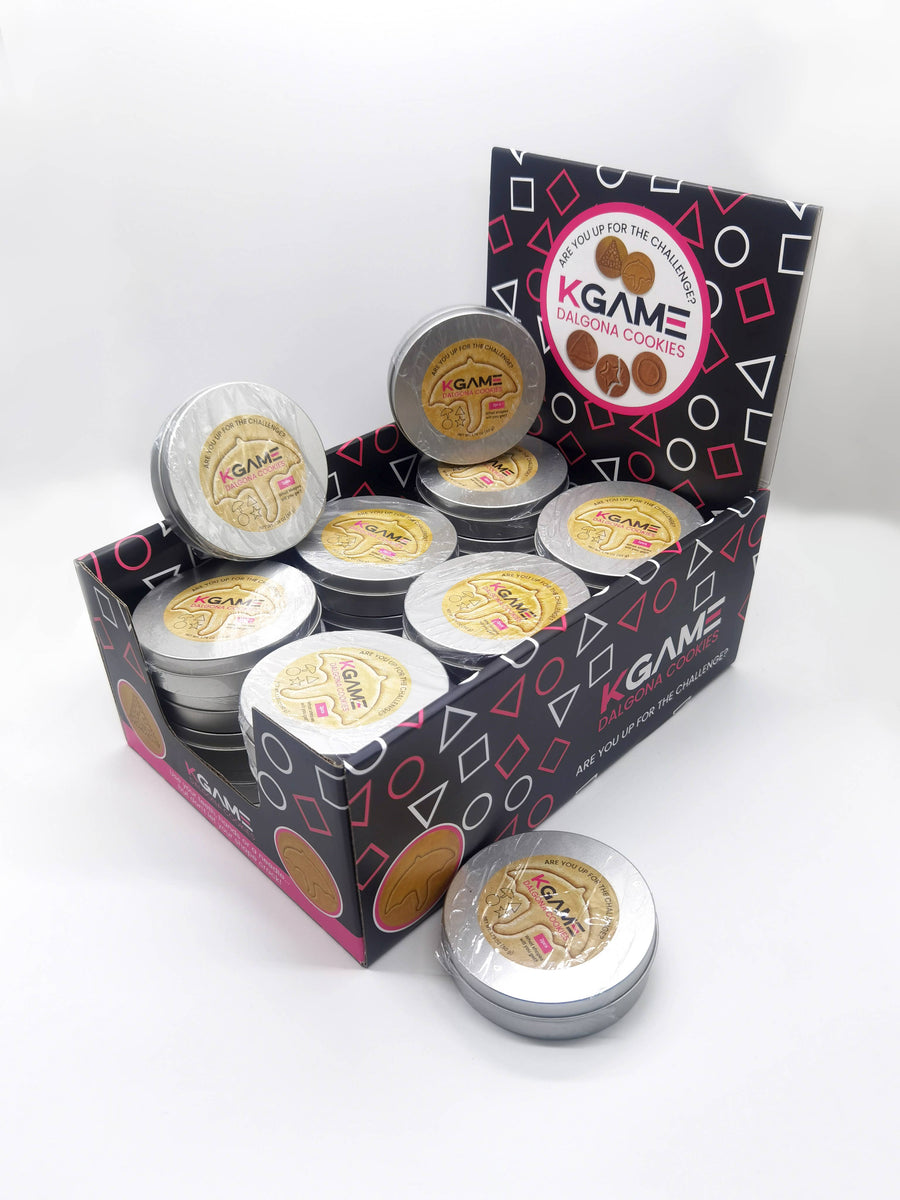 KGAME Dalgona Cookie Tin (2 Cookies) Viral Season 1 in PDQ &mdash; second view