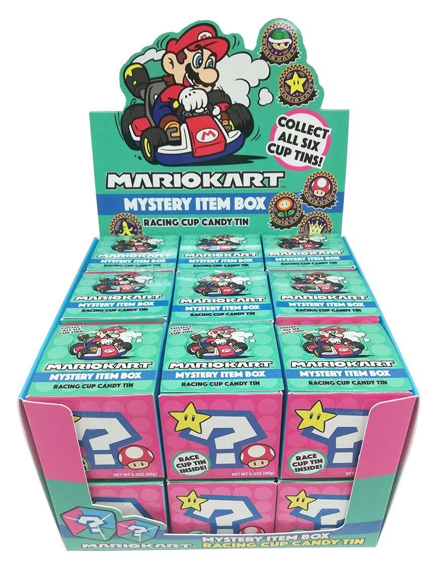 Nintendo Mario Kart Blind Box, 0.7oz, — front of pack at Exotic Snaxx Chicago
