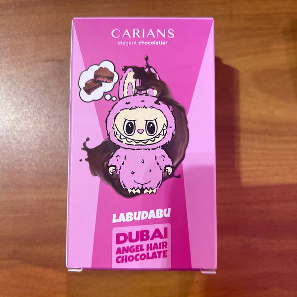 Carians Labudabu Dubai Angel Hair Chocolate Bar Made In Turkiye