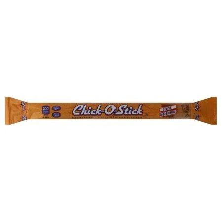 Chick-o-Stick Crunchy Peanut Butter and Toasted Coconut Candy Bar 1.6 oz — front of pack at Exotic Snaxx Chicago