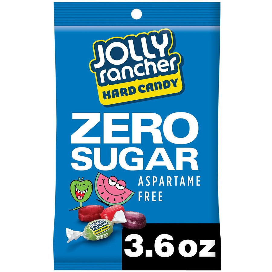 Zero Sugar Hard Candy Jolly Rancher — front of pack at Exotic Snaxx Chicago
