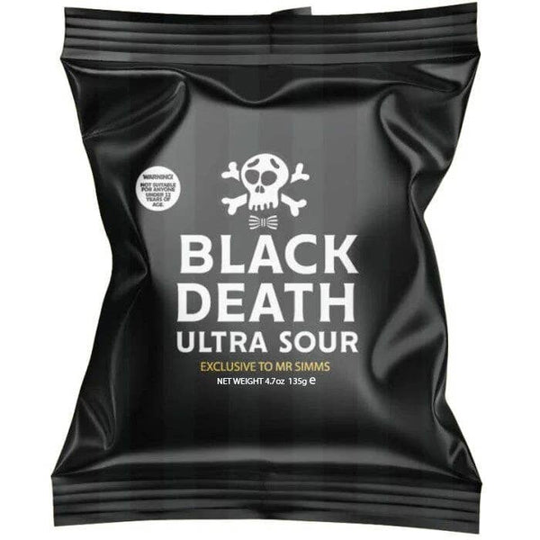 Black Death Ultra Sour Hard Candy (Imported From England)
