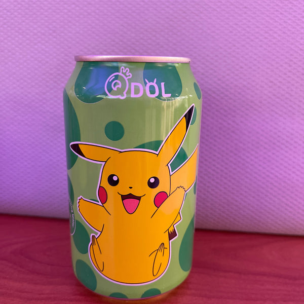 Qdol Pokémon Pikachu Sparkling Water (China, 330 ml)