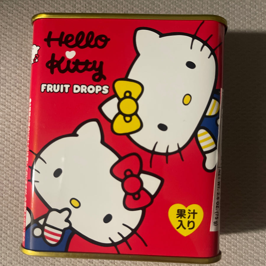 Hello Kitty Fruit Drops (Japan) — front of pack at Exotic Snaxx Chicago