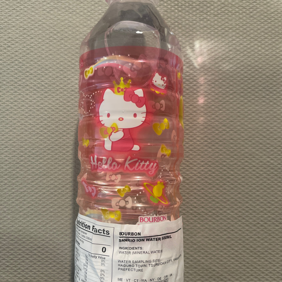 Bourbon Hello Kitty Ion Water (Japan) — front of pack at Exotic Snaxx Chicago
