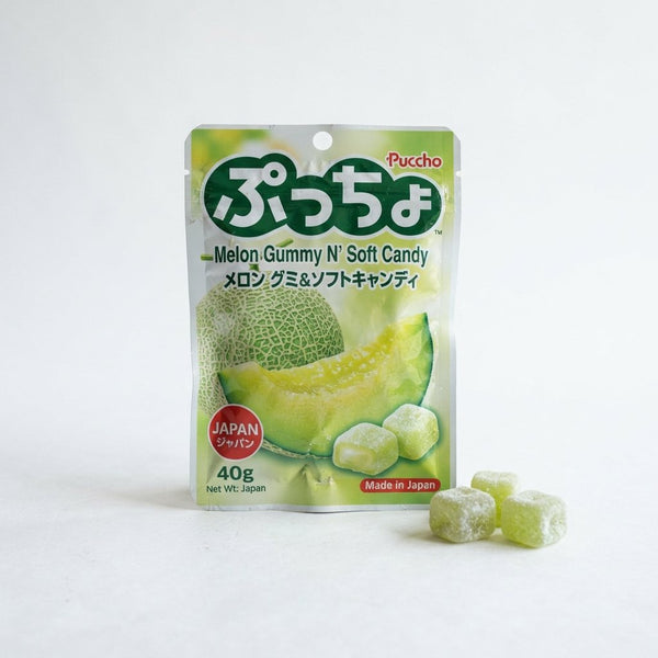Melon Gummy N' Soft Candy Japan